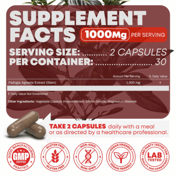 TryCapo™ Fadogia Agrestis 1000mg - Image 8