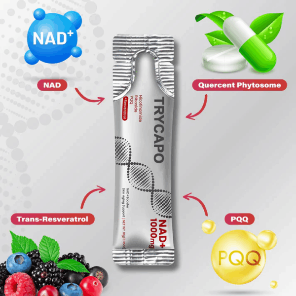 TryCapo™ NR1000 – NAD+ Berry Flavor Drink Mix - Image 8