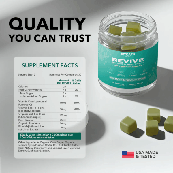 TryCapo™ Pearl Powder & Sea Moss Gummies - Image 7
