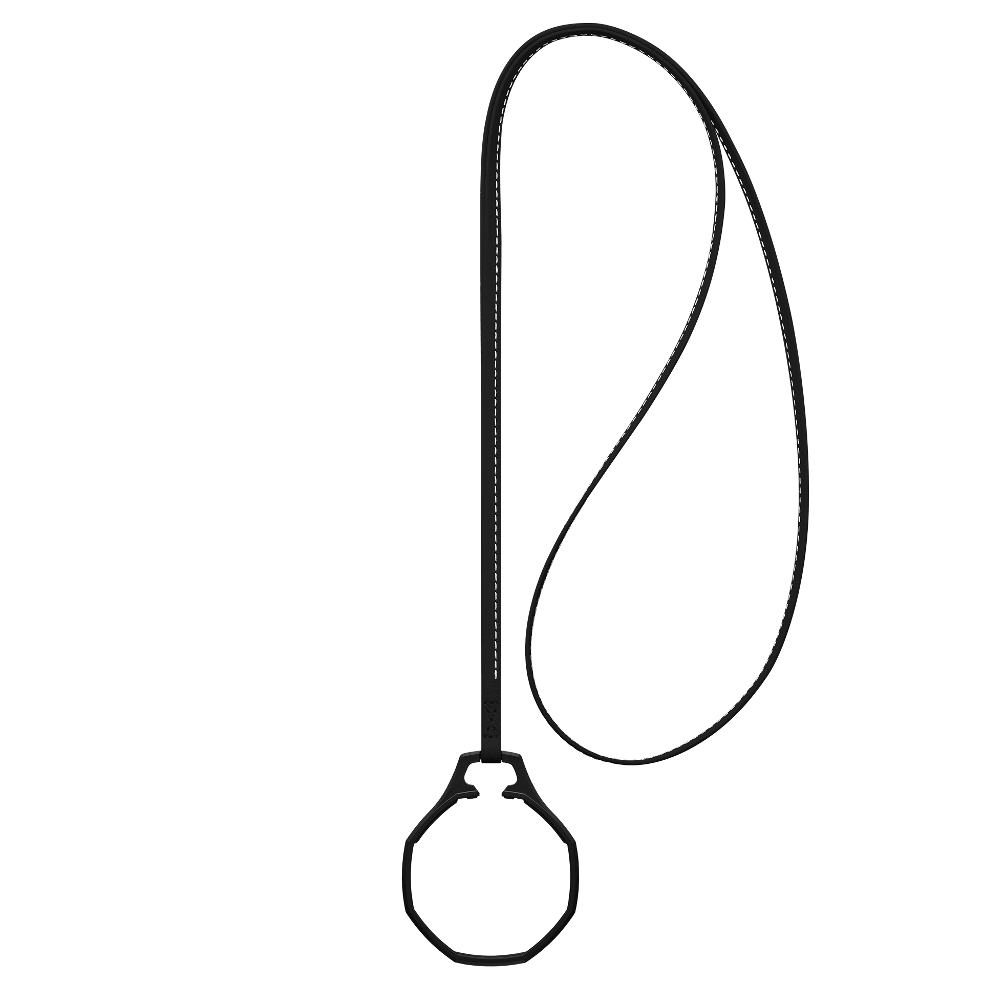 ROYAL POP / LEATHER LANYARD OCHO NEGRO