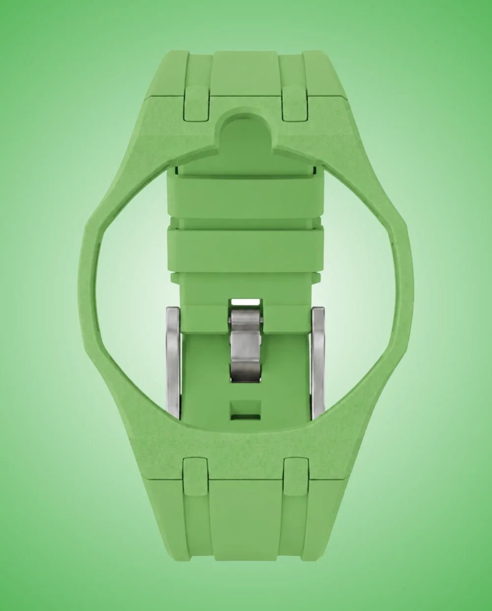 Royal Pop Silicone Bracelet - GREEN EIGHT | CONTRAST